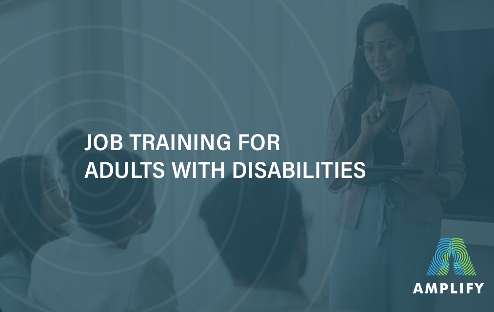 Job training for adults with disabilities