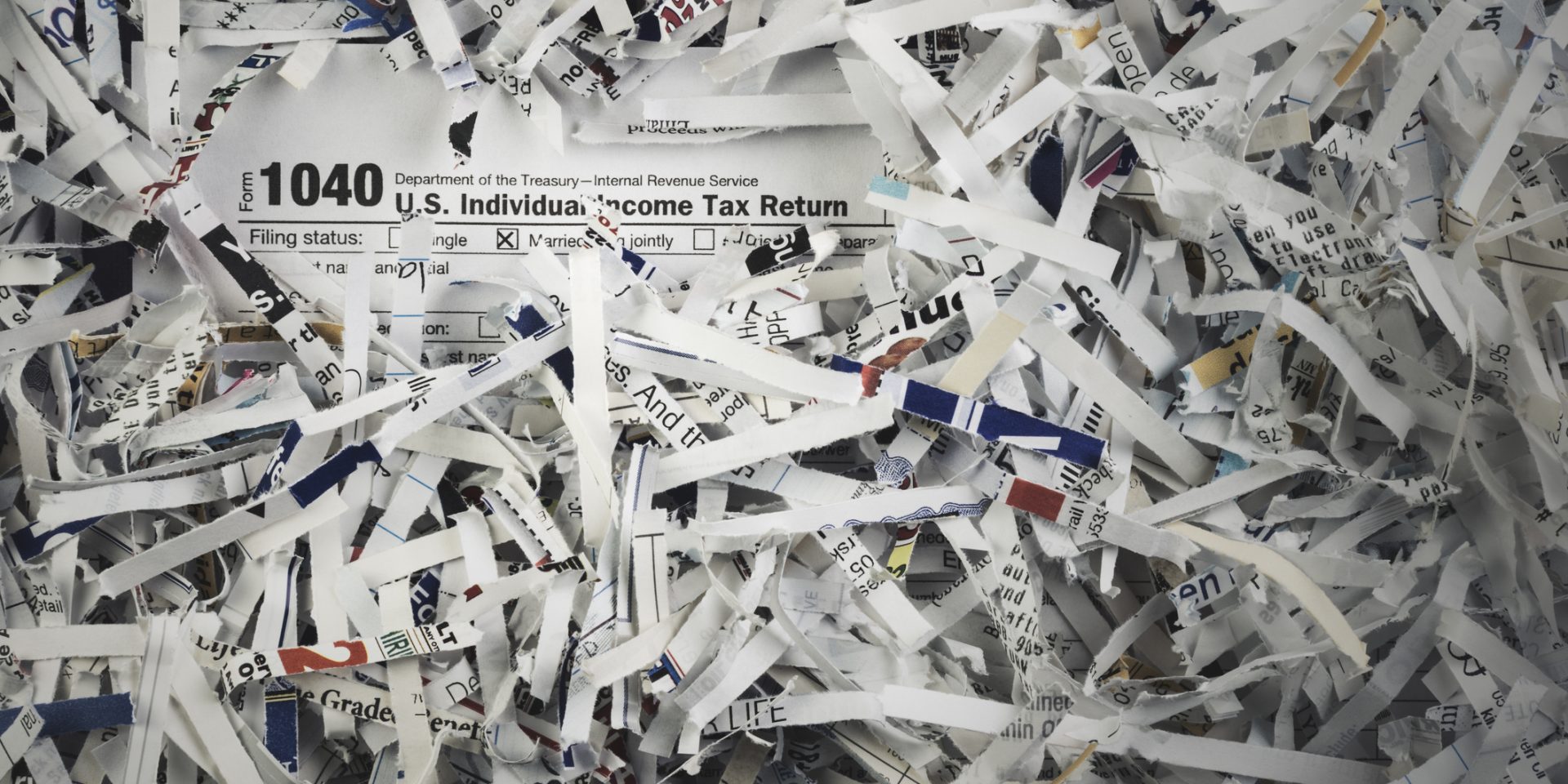 Shredding for tax season
